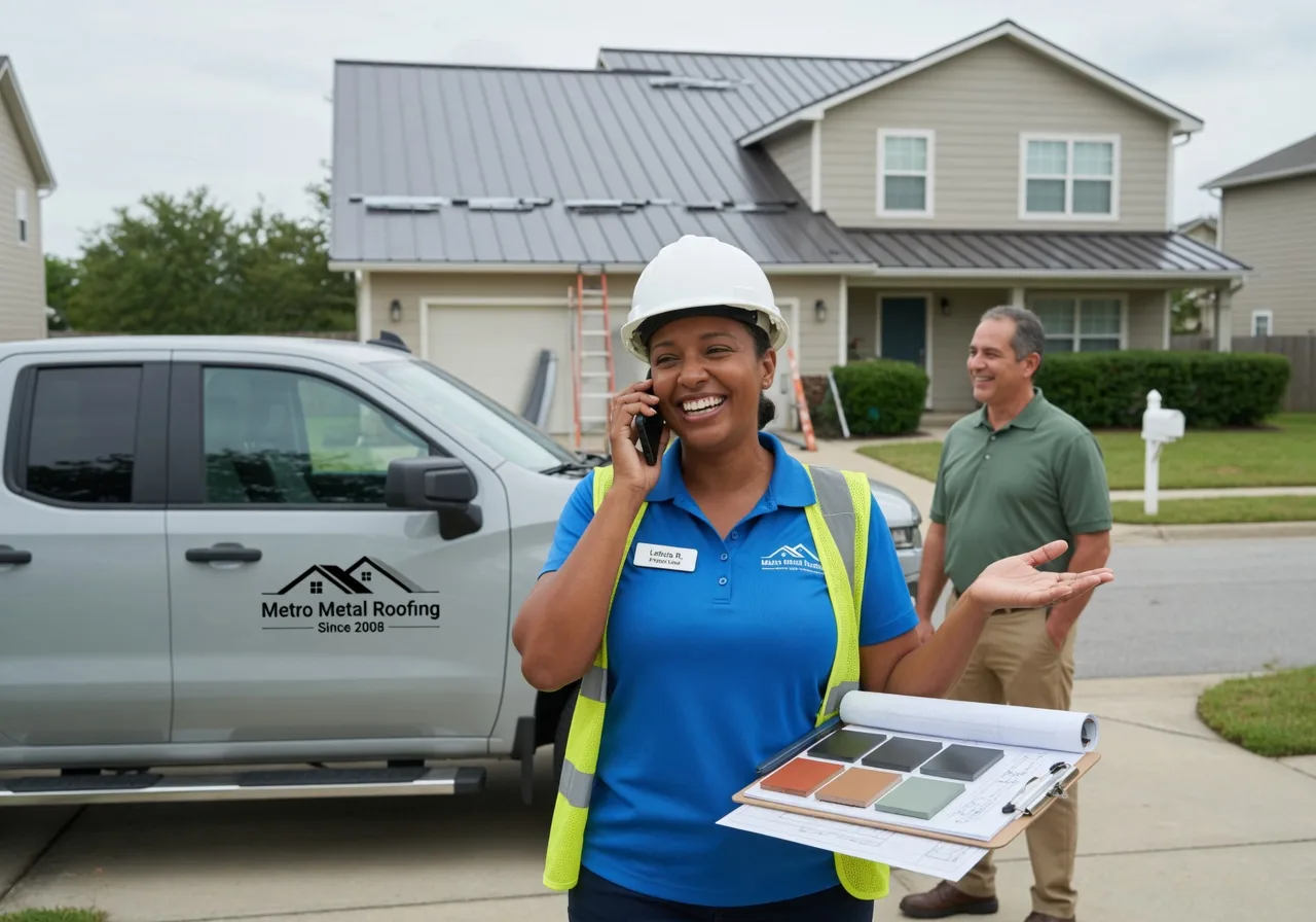 Storm Damage Metal Roof Repair in Sweet Water, AL